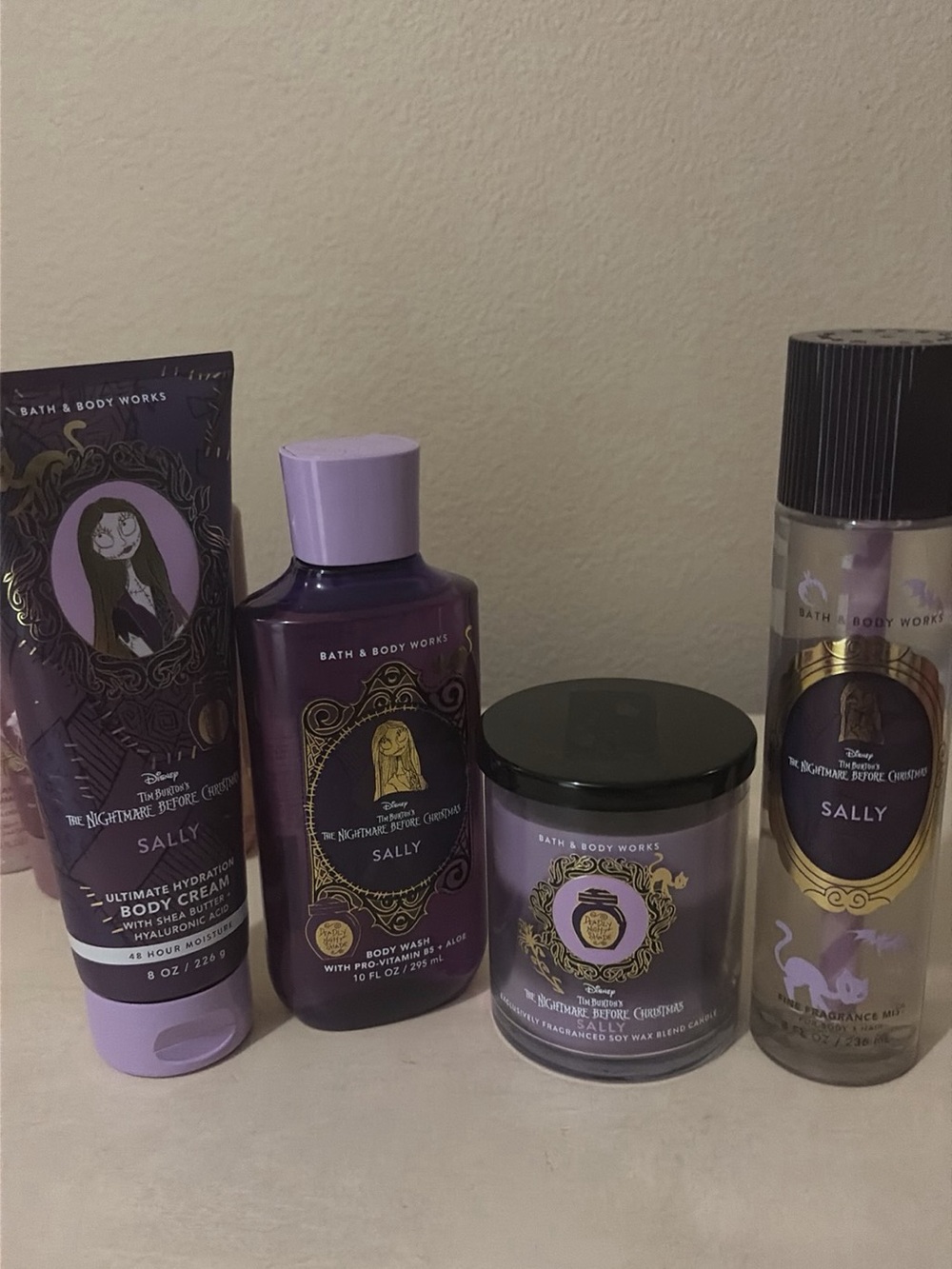 Bath & Body Works Sally Nightmare Before Christmas Set
